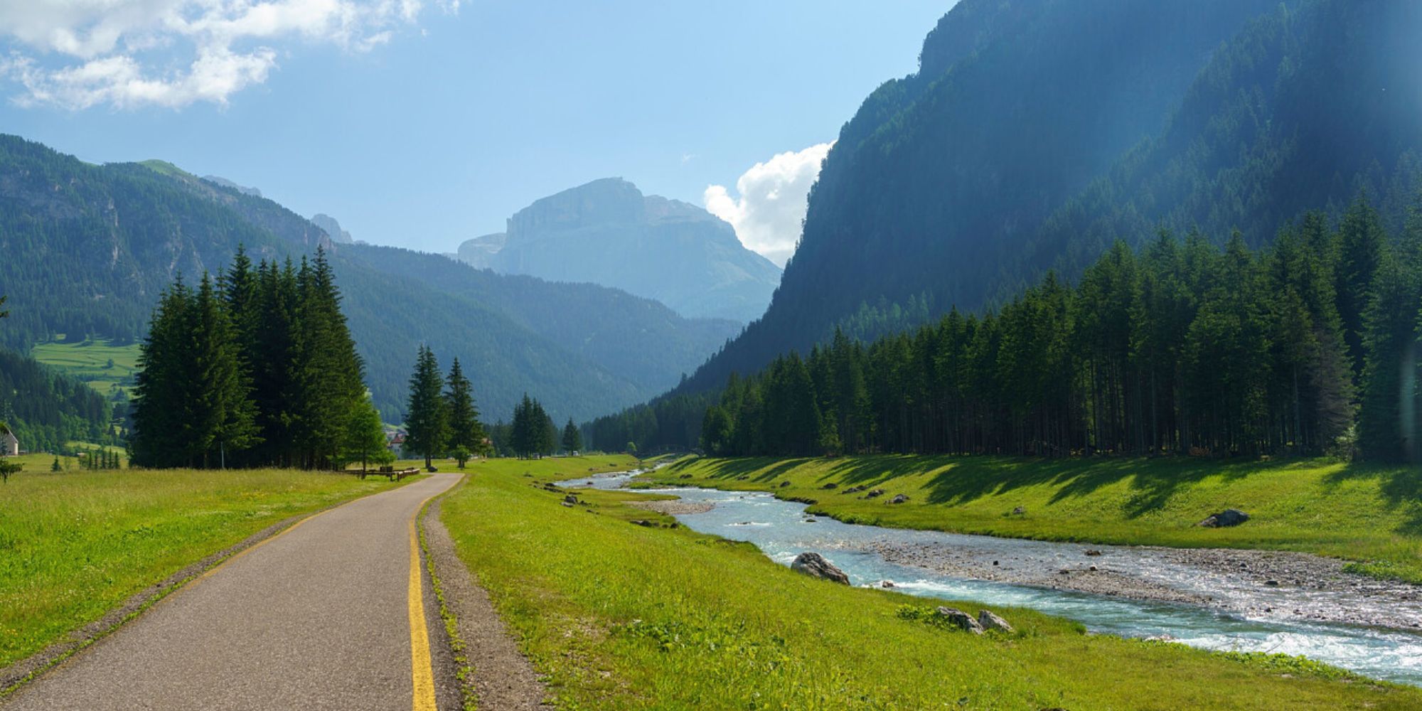Pista ciclabile Val di Fassa